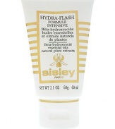 Exclusive to Sisley, this unique hydrating cream increases levels of hydration, helping diminish and smooth lines and wrinkles. Skin is plumped; complexion appears younger, rested and more luminous with a toned, firmer appearance. Spectacular improvement in skin appearance is visible after one hour, with effects that last for 24 hours. Contains beta-hydroxy acid, natural plant extracts and botanical essential oils. Suitable for all skin types. 2.1 oz. Made in France. 