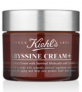 This skin-age deterrent is made with naturally-derived ingredients and is formulated to help reduce the signs of aging and help skin protect itself from external damage. Abyssine, a survival molecule which thrives under the extreme conditions in hydrothermal ocean vents, helps soothe and protect skin.