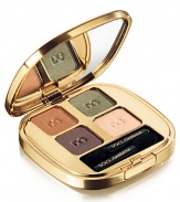 EXCLUSIVELY AT SAKS. Designed for the woman that loves to enhance her eyes, the colours of the eyeshadow collection are presented in beautiful combinations and set in a selection of Quads and Duos. True to Dolce & Gabbana form, shades range from subtle to vivid and take pride in subversive contrast. 