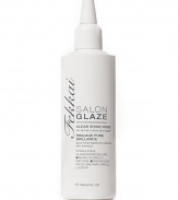 This non-chemical formula contains a unique blend of conditioning and lightweight silicones that coat the cuticle to shine and condition the hair shaft. With its lightweight formula, Salon Glaze won't weigh your hair down like traditional shine serums. 5 oz. Key active ingredients: Silicones and Pearl Protein for reflective shine Panthenol (Pro-Vitamin B5) provides conditioning Phyto Ceramides protects hair to minimize color fadage