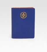 Crafted of lavish saffiano leather, this logo-embellished essential has five inside card slots that can be used for transit passes and more. Five inside card slotsLeather lining3W X 4HImported