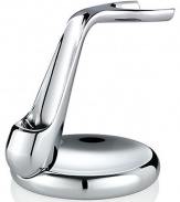 The Stand is elegantly handcrafted in polished chrome. The brush uses Pure Badger Hair to generate a rich and warm lather. The Razor is a good balance and weight for a comfortable shave and better control to avoid razor burn, skin irritations and nicks and cuts. 