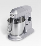 With 1000 watts of power, this professional-grade stand mixers provides enough brawn to knead any dough into submission. But it has a tender side, with a range of settings delicate enough for even the most sensitive meringue.