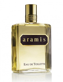 Characterized by a warm, woody-mossy background vitalized with citrus, herbs and exotic spices, Aramis is a timeless and classic fragrance with wide appeal that is distinctively masculine, warm and provocative. 