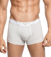 This comfortable stretch trunk from Emporio Armani is the perfect combination of support and style.