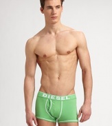 Comfortable enough for everyday wear, these slim fitting, stretch-cotton briefs are highlighted in a bold hue with contrast piping and an elastic waistband with signature logo detail.Elastic logo waistband95% cotton/5% elastaneMachine washImported