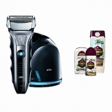 Just in time for the holidays, Braun introduces its holiday pack. A grooming all-in-one it pairs Braun's contour-hugging 590CC shaver with Old Spice Fresh Collections Fiji Body Wash (16 oz), Invisible Solid (2.6 oz) and Body Spray (4 oz).
