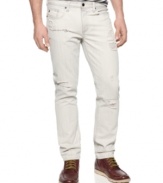 Get great downtown style with these slim-fit jeans from Kenneth Cole New York.
