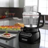 An essential kitchen tool with cook-friendly features and innovative elements, this food processor takes into account everything you need to prep easily and quickly with less mess. The first-ever Easy Adjust™ External Blade Control quickly switches from thick to thin slicing, and the 4-cup mini bowl nestles inside the 13-cup work bowl so you can complete multiple tasks without having to clean as you go. The wide mouth accommodates food of all sizes. Get cooking!