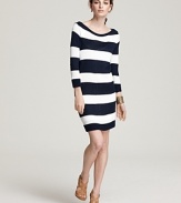 Quotation: 525 America Dress - Rugby Stripe Sweater