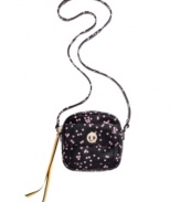 This playful design from Teen Vogue will have you seeing stars. Throw on this versatile crossbody design and give any outfit an instant style upgrade.