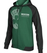 Show your love for the Boston Celtics in this NBA hoodie by adidas.