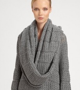 A beautifully textural basketweave defines this alpaca/silk blend style.18 X 5175% alpaca/25% silkDry cleanImported of Italian fabric