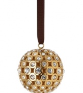 Disco is anything but dead this holiday, alive and well within the gold-plated Lady Marmalade ornament from kate spade new york. A soon-to-be annual favorite.