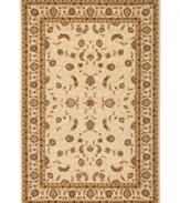 A collection of intricate medallions inspired by ancient Persian tapestries create a rich, multifaceted design in the Majesty area rug by Safavieh. Crafted in Turkey of heat-set polypropylene for long-lasting endurance and sheer color brilliance. (Clearance)