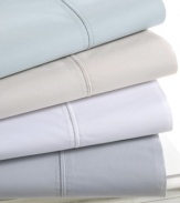 Pure luxury! These Martha Stewart Collection pillowcases provide endless comfort with a 300-thread count cotton percale texture.