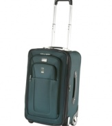 Manufactured with the world traveler in mind, the Crew 8 suitcase implements an adjustable-length handle for travelers of all size, Add-A-Bag strap for hands-free carrying of extra bags and reinforced points on the bag so it takes day-to-day wear and tear in stride. Lifetime warranty. Qualifies for Rebate