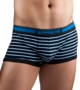 Make your move. With a shorter leg length, these trunks from Papi will stay put underneath your pants.