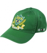 Put a cap on your World Cup style with this Brazil hat from Tommy Hilfiger.