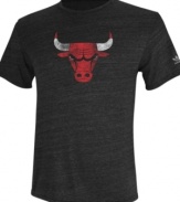 Show the Chicago Bulls you support them in this tee by adidas.