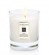 Savor the season with Pine & Eucalyptus, a limited-edition scent from Jo Malone that captures the essence of winter. The crisp aroma of sweet pine is woven with velvety eucalyptus to create a revitalising ambience. The Pine & Eucalyptus Home Candle infuses any room with evocative scent and lasts for hours. An everyday luxury, it brings warmth to any environment. Burn time about 34 hours. Lid included. 