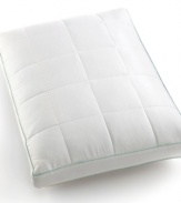 Ideal for side sleepers, the Quilted Foam Gusset pillow from Martha Stewart Collection provides raised support and shapes itself to your body contour so you sleep better with less tossing and turning during the night.