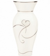 Adorned with loopy hearts in graceful ivory porcelain, the True Love vase from Lenox is beautiful gift for brides or romantic gesture for your sweetie. Qualifies for Rebate