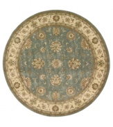 Rich in texture and lustrous teal-blue color, this attractive Nourison 2000 rug sets a new standard for luxurious everyday living. In your refined dining room or in the comfort of your casual living room, this handcrafted rug offers perfection softness and style for any space.