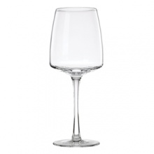 A glass of white wine is a great way to relax at the end of a hectic day. Simple shapes with clean lines distinguish this versatile line of glass stemware.