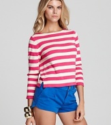 Juicy Couture Easy Striped Pullover