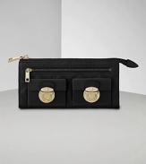 Marc Jacobs Quilted Zip Clutch Wallet