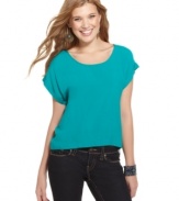 Doll up your jeans with this color-rich top from Fire – an easy way to add kick to an everyday ensemble!