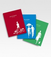 Set of three books on style, occasions and manners from Kate Spade. She shares humorous and practical guidance on how to create your own sense of 21st century class and elegance, invites you into her world of easy, festive entertaining, and shares her ideas about etiquette in a lighthearted but down-to-earth terms.Each, 6¼W X 8¼H X 1½ Machine made paper Made in USA