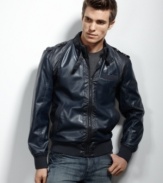 Keep your zip. This jacket from INC International Concepts is a lightweight option for a fast-lane look.