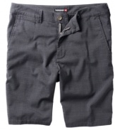 Give your warm-weather wardrobe a kick in the seat with these cool shorts from Quiksilver.