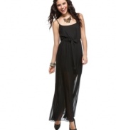 Wishes Wishes Wishes brings a little sexiness to your look with a lined maxi dress that is sheer below the knee. Showing off just a little, gives you an elusive air of mystery!