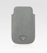 Luxe saffiano leather case for iPhone® 4.Leather lining3W X 5HMade in ItalyPlease note: iPhone® not included.