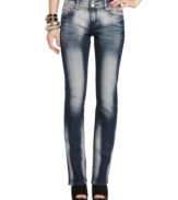 Go Bold in Do Denim's bleached out jeans. Pair with sky-high booties for a sexy look that still has a casual feel.