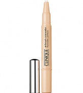 Airbrush Concealer Illuminates, Perfects. Instantly helps soften the look of fine lines and wrinkles. Light-diffusing optics brighten shadows. Creamy-light formula flows through for smooth brush-ons. Opthamologist tested. .05 oz. 