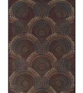 Update your home with hip design. Dalyn's Capri rug features a mesmerizing geometric motif against a sable field for elegant, fashion-forward allure. Hand carving adds sumptuous detail and texture.