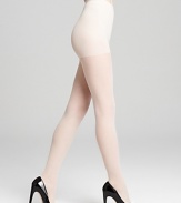 Feel sleek and stylish in these microfiber lightweight tights.