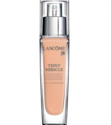 Light emanates from the most beautiful skin. Now, reproduce it. With Aura-Inside technology, Lancôme invents its 1st foundation that recreates the true natural light of perfect skin. Its unique weightless texture provides perfect buildable coverage with a bare sensation. Instantly, complexion appears lit-from-within, visibly flawless. With 10 years of research, and 7 international patents pending, this ultra lightweight formula enriched with soothing rose extract, unifies the skin for a flawless complexion, while giving 18 hours of hydration. Buildable/Moderate Coverage. True-to-Skin Natural Finish. Suitable for sensitive skin. Oil-free. Fragrance-free. Non-comedogenic. Dermatologist-tested.