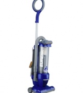 Your pet is bound to take over the house, but don't let his fur! The Eureka Optima Pet Lover vacuum features a Pet Power Paw(tm)(tm)(tm) for cleaning pet hair off upholstery and stairs, plus a looped, comfort-grip handle with 13 adjustable position providing maximum comfort for every user. One-year warranty. Model 439AZ.