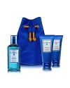 Experience the unadulterated beauty of Blu Mediterraneo, with a luxurious gift set and chic canvas travel tote.With refreshing and regenerating notes of Myrtle, Juniper, Basil, Jasmine and Amber, Mirto di Panarea will immediately transport you to a place of pure serenity and beauty.Set includes: 120ml/4 oz. Mirto di Panarea Eau de Toilette spray, 75ml/2.5 oz. Awakening Shower Gel, 75ml/2.5 oz. Regenerating Body Cream, Blu Mediterraneo Canvas Travel Tote