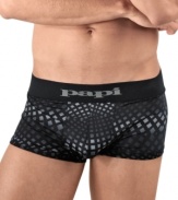 Make your move. With a shorter leg length, these trunks from Papi will stay put underneath your pants.