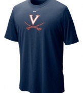 Keep team spirit rolling with this Virginia Cavaliers NCAA t-shirt from Nike.