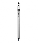 Trish's intensely pigmented, longest-wearing gel eye liner in pencil form glides effortlessly along the lash line for high-powered definition and the built-in sponge tip allows for effortless creation of a sultry smokey eye.* Smudge-proof* Long-wear* For use on inside or outside the lash line* Color trueFor a full looking lash line, lift the eyelid and press and wiggle small dots in between each individual lash.For intense eye definition, glide the pencil across the lash line. For a more blurred eye look, smudge the line with Brush 41 Precision Smudge or Brush 54 Va Va Voom in a back and forth motion.For a more dressed up defined eye, go over the line you created with your Intense Gel Eye Pencil and apply the Eye Definer color of your choice using Brush 11 Precise Eye Lining or Brush 50 Angled Eye Lining. For a bold line, use Brush 41 Precision Smudge or for the boldest line, use Brush 54 Va Va Voom, sweeping across the lash line.