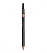 This perfect lip-defining formula glides on smoothly for precise, natural definition.* Built-in lip brushDirections: Start with a sharpened pencil. Prior to Lip Color application, line your lips using the side of your lip liner to enhance and shape your lip line. Using the lip brush, blend the liner into the lip.Trish Tip: If you are using a darker lip color, remember the application must be perfect as dark colors are not forgiving. After the application of your lip color, apply lip liner to redefine the outline of your lip.