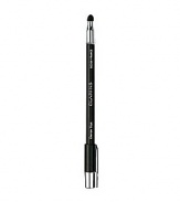 Versatile, pencil liner with attached sharpener is ideal for a flawless application on-the-go.