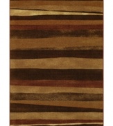 Anchor your space with earthbound appeal with Dalyn's gorgeous Monterey rug. Inspired by the elements, chocolate, hazelnut and amber swaths blend together for a warm, rich result, making the rug a natural addition to your contemporary decor.